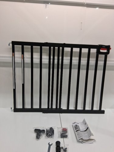 SUMMER BY INGENUITY the stairway 48w series baby gate - 32" x 30" to 48" - black (model: 17016 ) image 3