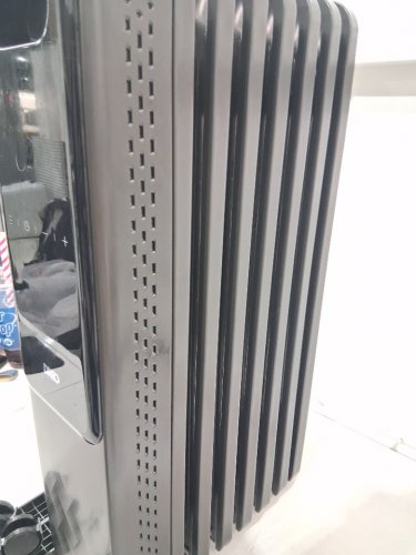 DREO electric Oil-filled radiator Heater with remote control - 1500w - dark Grey (Model: DR-HSH010) image 7