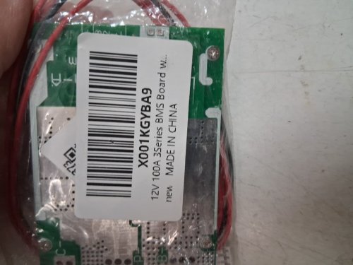 WALFRONT 3 SERIES BMS PROTECTION BOARD FOR 18650 Lifepo LiFePO4 Battery Pack - 12V 100A - BALANCING 5P 250MM WIRE image 2