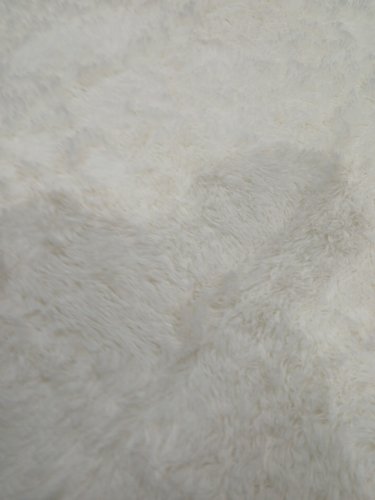 Fluffy non-slip SHAG PLUSH Area Rug  - 4ft x 6ft - WHITE image 5