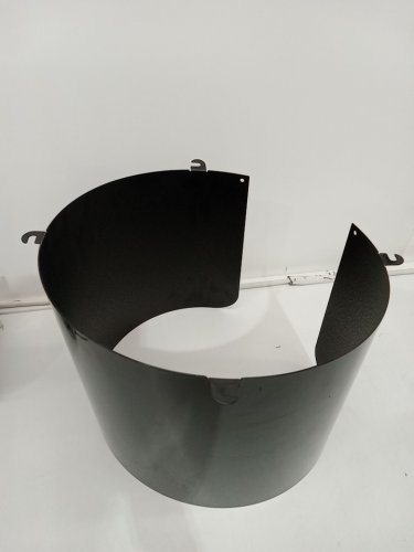 3pk FAMA UV Resistant Traffic light visors - 10" x 23.5" - Black image 3