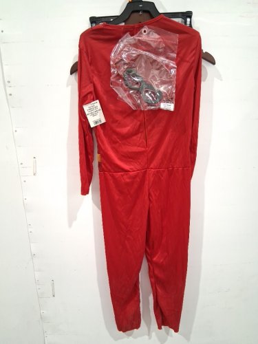 BOY'S DC THE FLASH COSTUME WITH MASK - MEDIUM (8-10) - RED image 3