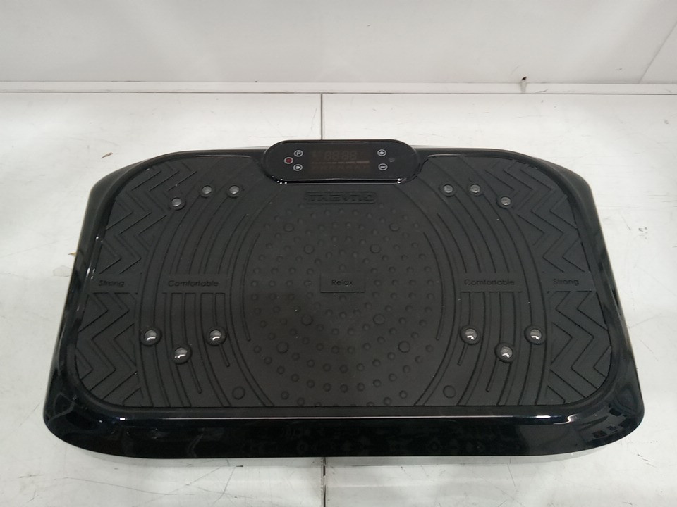 TAEVNO AUTOMATIC EXERCISE VIBRATION PLATE WITH REMOTE & BLUETOOTH CONNECTION - 450LBS CAPACITY - BLACK image 5