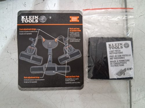 Klein tools MODbox Tool Vest Combo, for 5ft 3" - 6ft 3" people - grey/orange/black (model: 55829MB) image 4