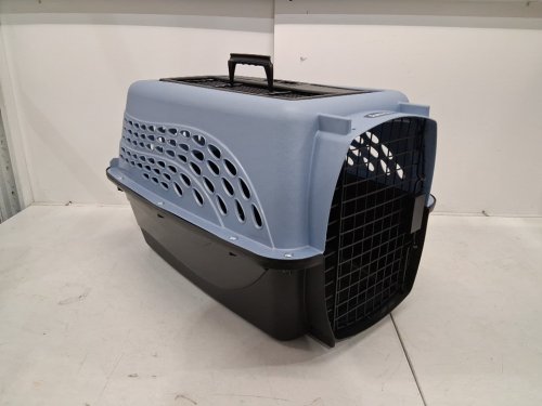 PETMATE 2-DOOR KENNEL - FOR ANIMALS UP TO 15LBS - 24.1"x16.8"x14.5" - PINK - (21227) image 2