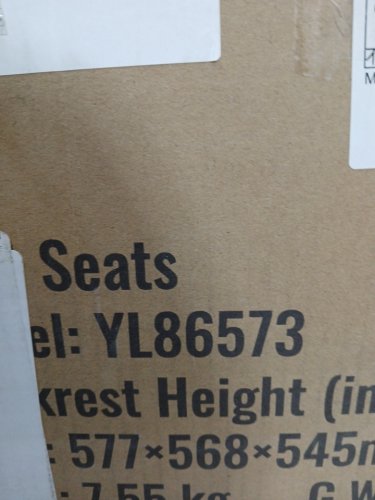 VEVOR Captain Bucket Seat with Thickened Sponge Padding - BLUE/WHITE - (MODEL: YL86573) image 4