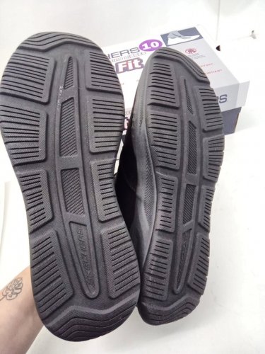 Men's Skechers Stanton Bungee Shoe with Swift Fit - SIZE 10 - black (style: 1968310/182008CS) image 3