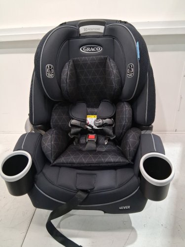 GRACO 4EVER 4-IN-1 CONVERTIBLE FROM INFANT TO TODDLER CAR SEAT WITH WASHABLE SEAT COVER - 4-120LB CAPACITY - DREW STYLE /NAVY BLUE (MODEL: 2168323) image 3