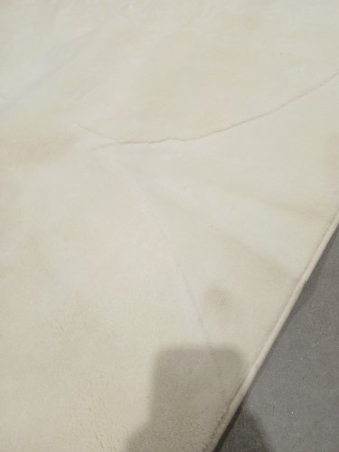 AMAZON BASICS washable area rug - 6ft x 9ft - yellow image 4