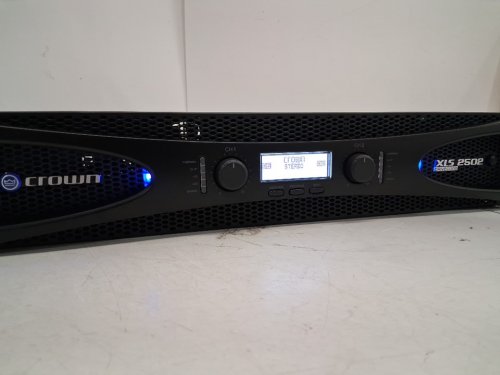 crown by HARMAN XLS4 drivecore 2-series power Amplifier with xover & limtr- 2500w - 120V - black (MODEL: XLS2502-0 US) image 4