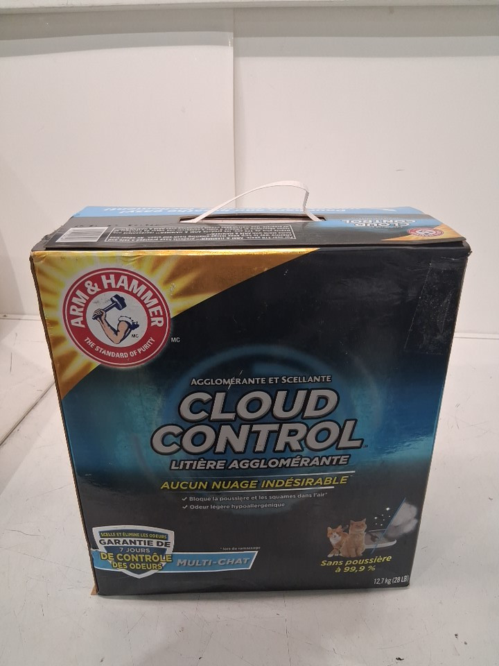 ARM AND HAMMER CLUMP SEAL CLOUD CONTROL MULTI-CAT CAT LITTER - 27LBS image 2