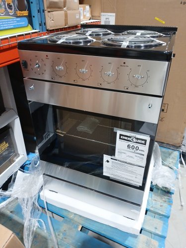 ELEMENT SLIDE-IN COIL STOVE RANGE WITH 4 BURNERS - 24" - 3.7 CU. FT - STAINLESS STEEL / BLACK (MODEL:EECR24MES-CA) image 6