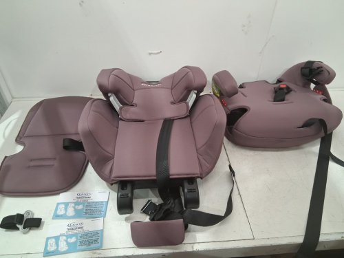 GRACO TRANZITIONS 3-IN-1 LIGHTWEIGHT ADJUSTABLE HEIGHT HARNESS BOOSTER CAR SEAT WITH CUP HOLDERS - 100LB MAX WEIGHT - ELOISE PURPLE (MODEL: 2217080) image 2