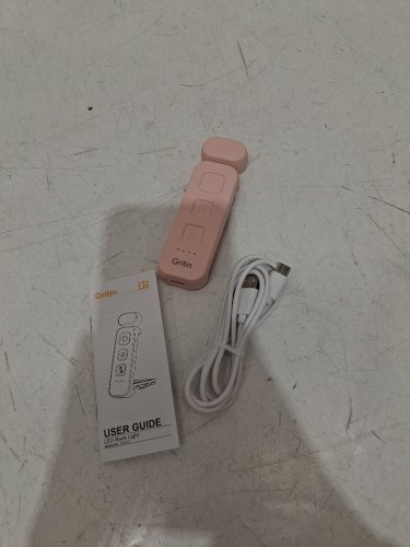 GRITIN recheargable led book light - 5 brightness levels - pink (model: g1313) image 3