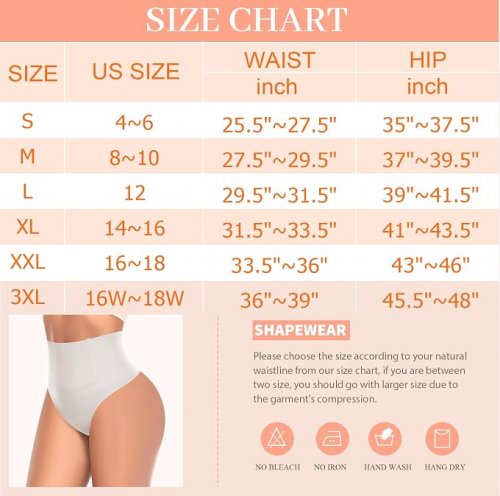 WOMEN'S RISEHOLY TUMMY Control Seamless Thong Shapewear WITH BONING - EXTRA LARGE - BLACK (MODEL: WN0017-XL) image 2