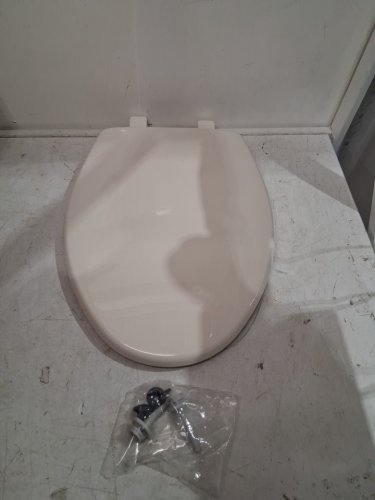 BEMIS Slow-Close Elongated Toilet Seat - 19" x 14.3" - biscuit/linen (MODEL: 7300SLEC 346) image 3