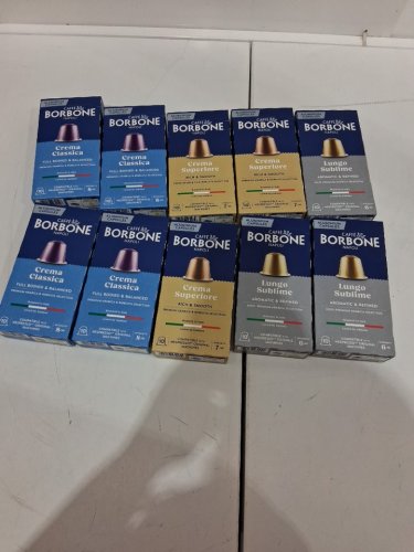 100PK Caffè Borbone napoli Special Edition Nespresso Compatible Pods - lungo sublime/crema superiore/crema classica image 3