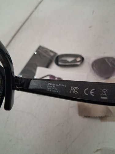 heycyan Upgraded Ai Smart Glasses with interchangeable lenses, 8mp 1080p hd Camera & Ai function powered by chat gpt - black (model: a2_5b69) image 5