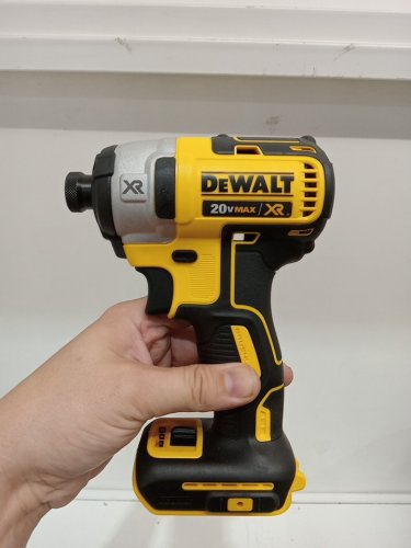 DEWALT 20V MAX XR Li-Ion Brushless 3-Speed Impact Driver *TOOL ONLY* - 1/4" - yellow/black (MODEL: DCF887) image 3