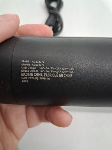TYPE S multipurpose AD2 Pro Electric Air Duster with Brushless Motor & LED - 4 adjustable speed levels - 12,000 mah, 20,000-90,000 rpm, 120 minutes run time - black (model: 1978193 / AC534772) image 5