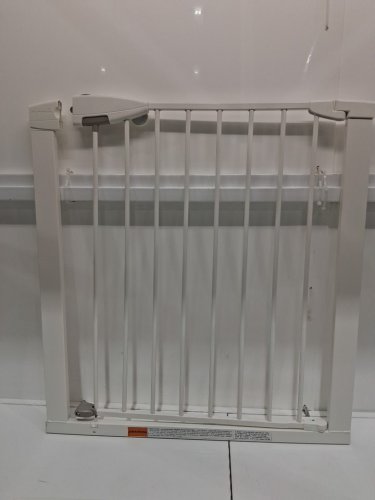 MUNCHKIN EASY CLOSE METAL BABY GATE - 29.5" - 2.25" x 31.5" - WHITE - (model: 30035-sioc) image 5