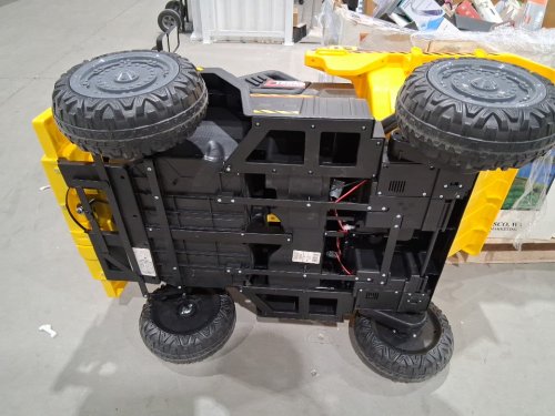 HUFFY Tonka Ride On Dump Truck WITH WORKING DUMP BED Realistic lights and sounds  - 12V - 5MPH - YELLOW (MODEL: 17665) image 7