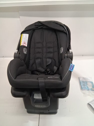 GRACO SNUGRIDE 35 LITE LX INFANT CAR SEAT - MAX WEIGHT 34LBS - BLACK/GREY (MODEL: 2119658) image 3