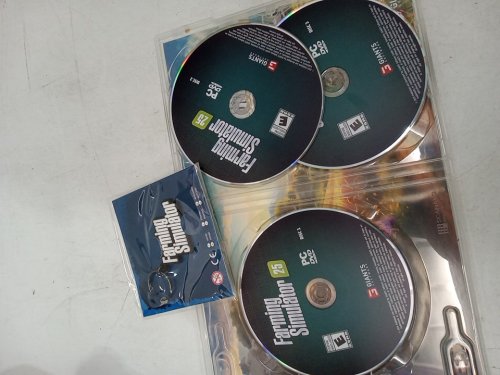 PC GAMING FARMING SIMULATOR 25 / FARMING SIMULATOR 25 16 BIT EDITION VIDEO GAME with keychain image 4