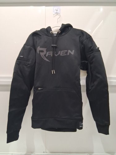 men's raven armored pullover hoodie - medium - black (Style : rvo1-lor-mom00-blk) image 2