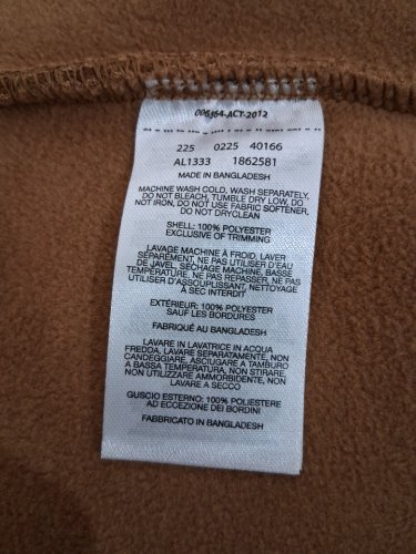 women's columbia Panorama Long fleece Jacket - small - camel brown (style: Al1333-224) image 5