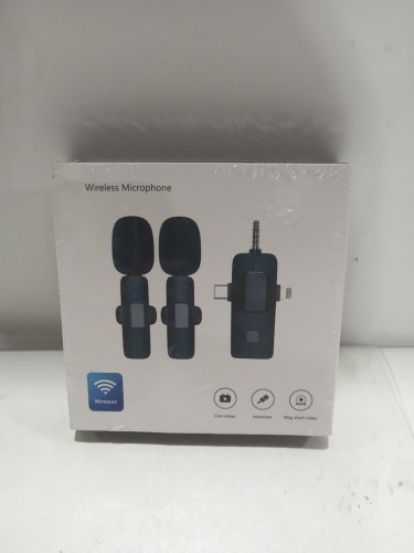 3-in-1 Wireless Microphone mini set - black image 5