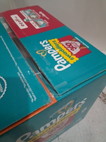 68PK PAMPERS SWADDLERS DISPOSABLE DIAPERS - SIZE 6 (35+LBS) image 3