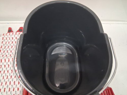 VILEDA ULTRAMAX FLAT MOP & BUCKET SYSTEM - 10L - RED/grey (MODEL: 161556) image 4
