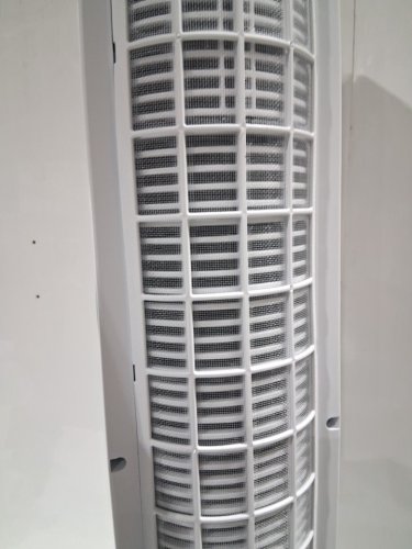 omnibreeze premium 38" Rotating tower fan with wifi CONTROL, 5-SPEEDS & REMOTE - white/BLACK (model: 5333021/dc2313r-g) image 6