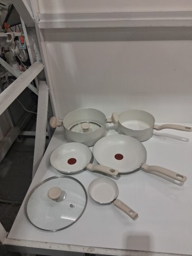 6pc t-fal heat mastery cook set image 3