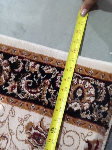 Oriental runner non slip Rug - 2ft8" x 15ft - multicolor image 4