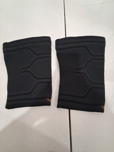 2PK COPPER FIT ELITE BREATHABLE ADVANCED COMPRESSION KNEE SLEEVES - LARGE / EXTRA LARGE - BLACK (MODEL: 1827023) image 3