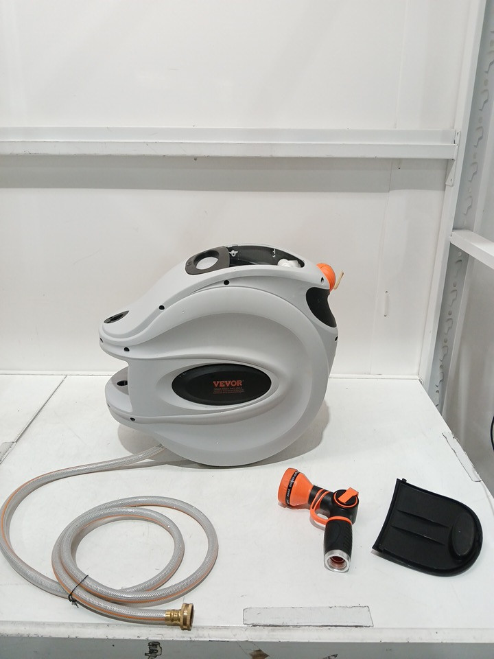 Retractable Hose Reel - 100FT x 1/2" - grey (Model: hl-xw30) image 3