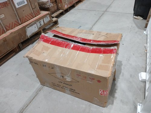 outdoor HDPE patio chair - approx. 23.8" x 25.5" x 32.7" - brown image 3