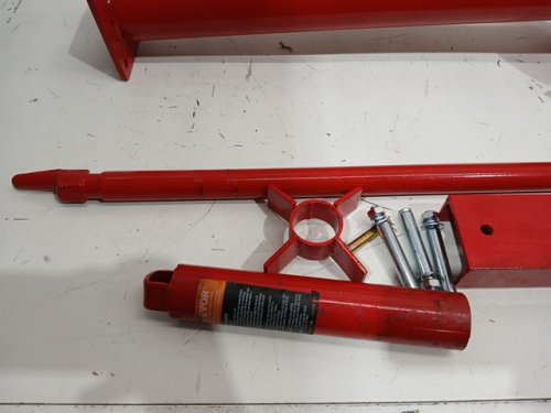 VEVOR Portable Manual Hand Bead Breaker Tire Changer/Mounting Tool for garage or home - for 8" to 16" Tires - RED (model: ltcz-b) image 7