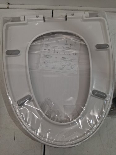 SWISS MADISON WELL MADE FOREVER QUICK-RELEASE TOILET SEAT - WHITE (MODEL:  SM-QRS58) image 3