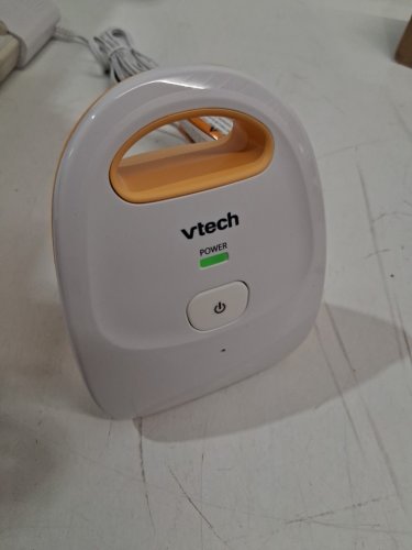 3pc VTech Safe and Sound Audio Baby Monitor with 2 Parent Units - White (model: dm111-2) image 3