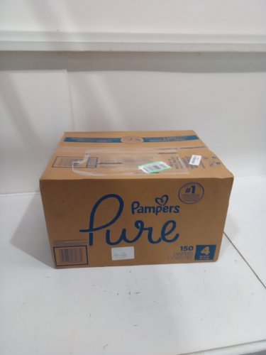 150PK pampers pure 100% leakproof plant-based skin protection Diapers - size 4 image 2