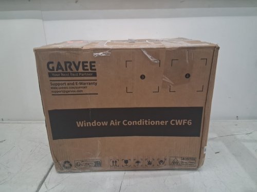 garvee window air conditioner with remote control - 6000btu - white (model:twc-06crd1/l1ui) image 2