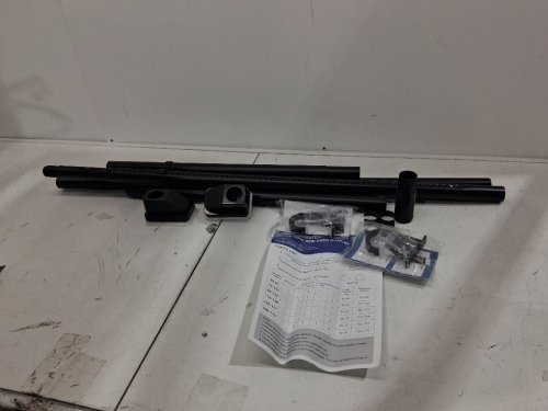 Super Grip No-Drill Shower Curtain Rod- 59"-87"-black image 3