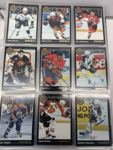 APPRX 630+ ASSSTD PINNACLE 1992/93 HOCKEY CARDS image 16