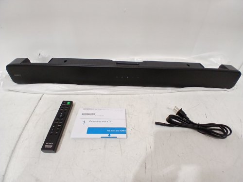 sony S100F 2.0ch Bluetooth soundbar with bass reflex speaker - 35.5" - black (model: ht-s100f) image 3