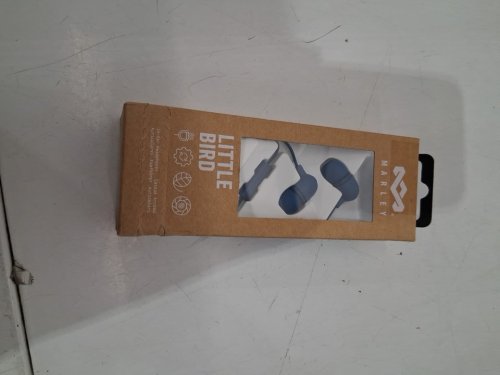 House of Marley Little Bird Noise Isolating Wired Earbuds - Navy Blue (Model: EM-JE061-NV) image 2