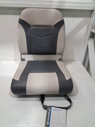 bps Tourney Special Boat Seat - 17" x 22" - Gray/Charcoal - (model:76267-gcc) image 2