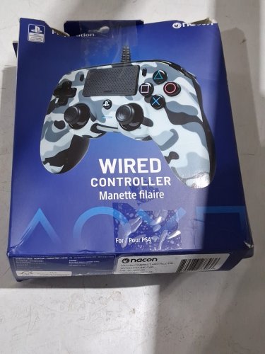 NACON OFFICIALLY LICENSED WIRED CONTROLLER FOR PLAYSTATION 4 - GREY CAMO (MODEL: BB4469) image 2